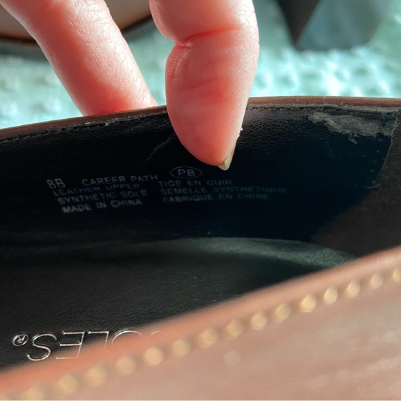 NWOT Aerosoles rich brown leather upper - Picture 7 of 8